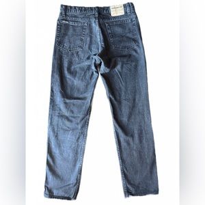 Vintage Jordache Jeans High Rise Straight Women’s Size 34 Inseam 32 Black Denim